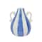Assorted 6&#x22; Striped Ceramic Vase by Ashland&#xAE;, 1pc.